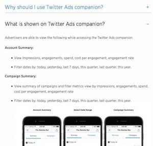 Ads Companion, © Twitter Inc.