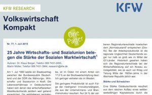 Volkswirtschaft Kompakt 77, © KfW