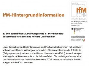 TTIP-Hintergrund, © IfM Bonn