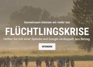 Google Flüchtlingshilfe, © Google