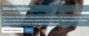 Mitmachbörse, © Fraunhofer FOKUS / Kompetenzzentrum Öffentliche IT