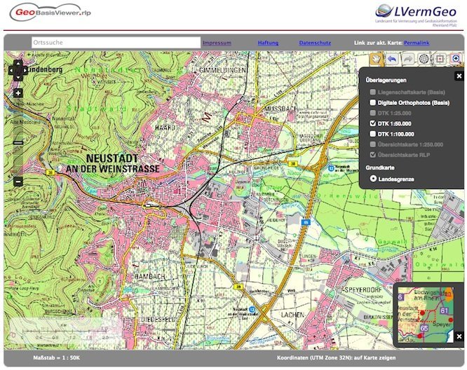 Open Data RheinlandPfalz gibt seine Geodaten frei MittelstandsWiki