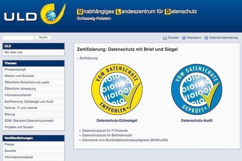 © Unabhängiges Landeszentrum für Datenschutz Schleswig-Holstein