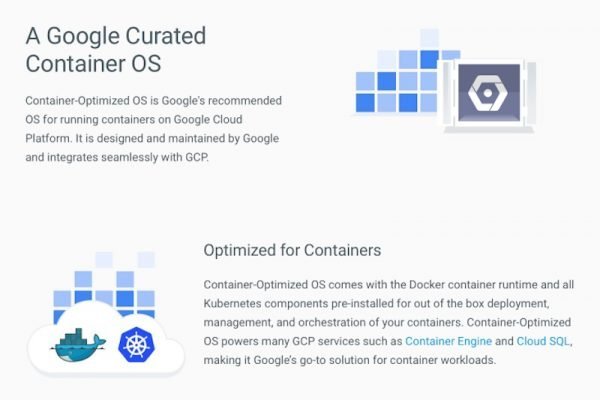 Open Source: Google bringt ein Docker-Betriebs­system für Container