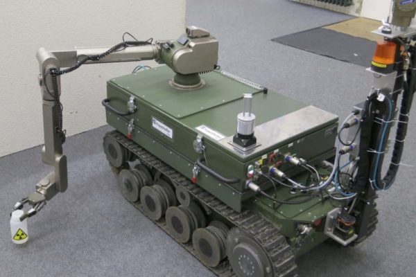 Autonome Roboter proben die Atomräumung