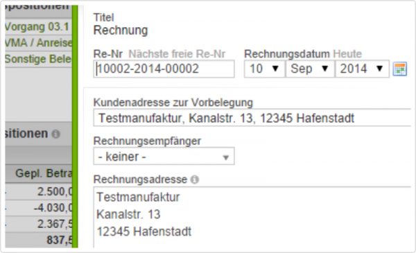 ZEP Faktura rechnet im ZUGFeRD-Format ab