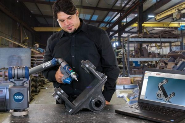 Der FaroArm QuantumS macht 3D-Messungen noch einfacher