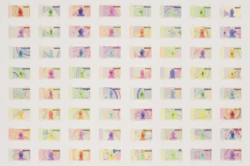 Bitcoin-„Banknoten“ von Matthias Dörfelt