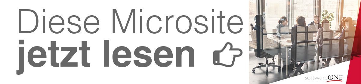 Diese Microsite wird Ihnen präsentiert von SoftwareONE