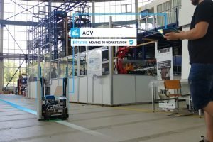 Ein proANT orientiert sich mit Mobilfunk