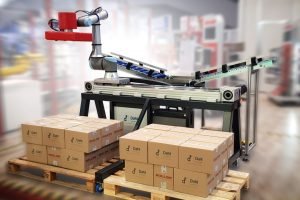 UR-Cobots fahren einfach zur nächsten Aufgabe