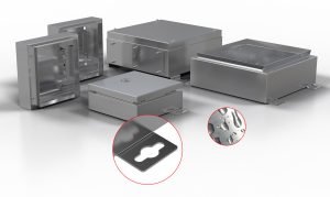 Modulares System ermöglicht individuelle Erstellung von Edelstahlgehäusen