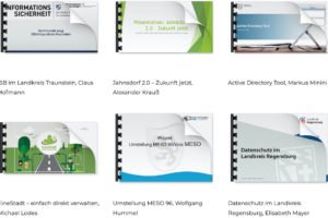 Die Präsentationen von IT-Talk und IT-Willy sind online