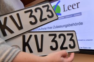 Der Landkreis Leer macht die Kfz-Zulassung online möglich
