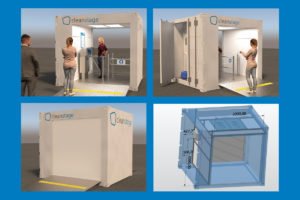 Thüringer Trio baut Hygieneschleusen als Module