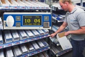 OLED-Displays für Pick-by-Light sind leichter abzulesen
