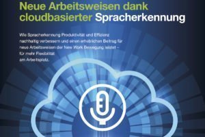 Zu New Work gehört flexible Spracherkennung