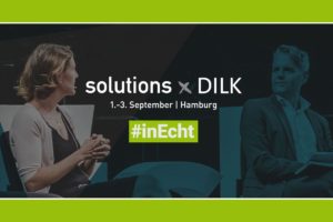 Der solutions x DILK Kongress startet als Live-Event