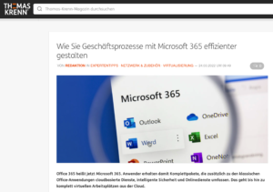 Was Geschäftsprozesse beschleunigt