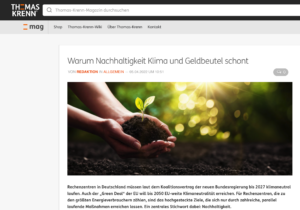 Wie Rechenzentren klimaneutral arbeiten sollen