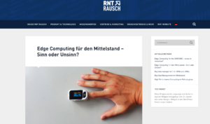 Warum Edge Computing für den Mittelstand Sinn ergibt