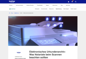 Worauf Notare beim elektronischen Urkundenarchiv achten müssen