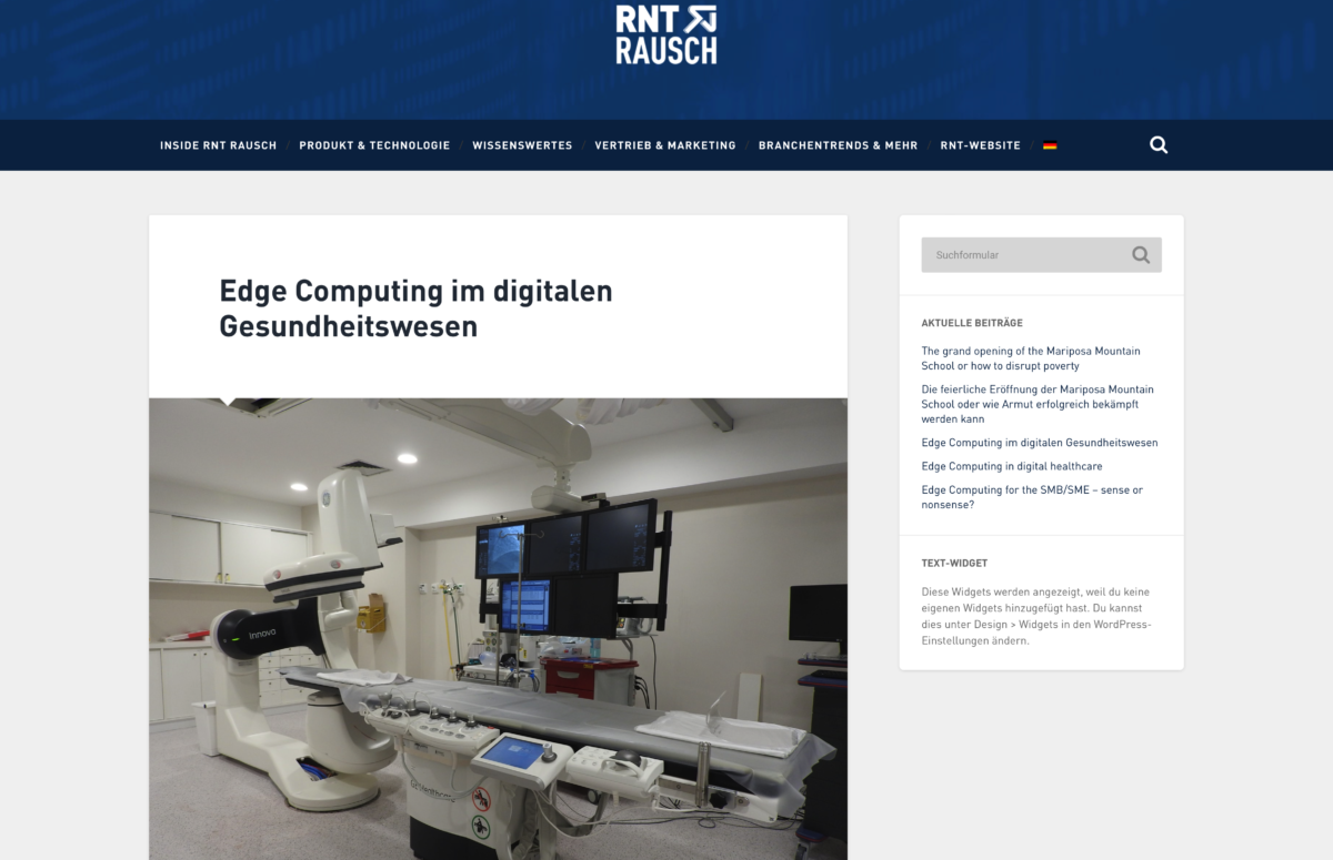 GesundheitswesenEdge Computing ermöglicht eine schnellere, bessere und patientenfreundlichere Pflege
