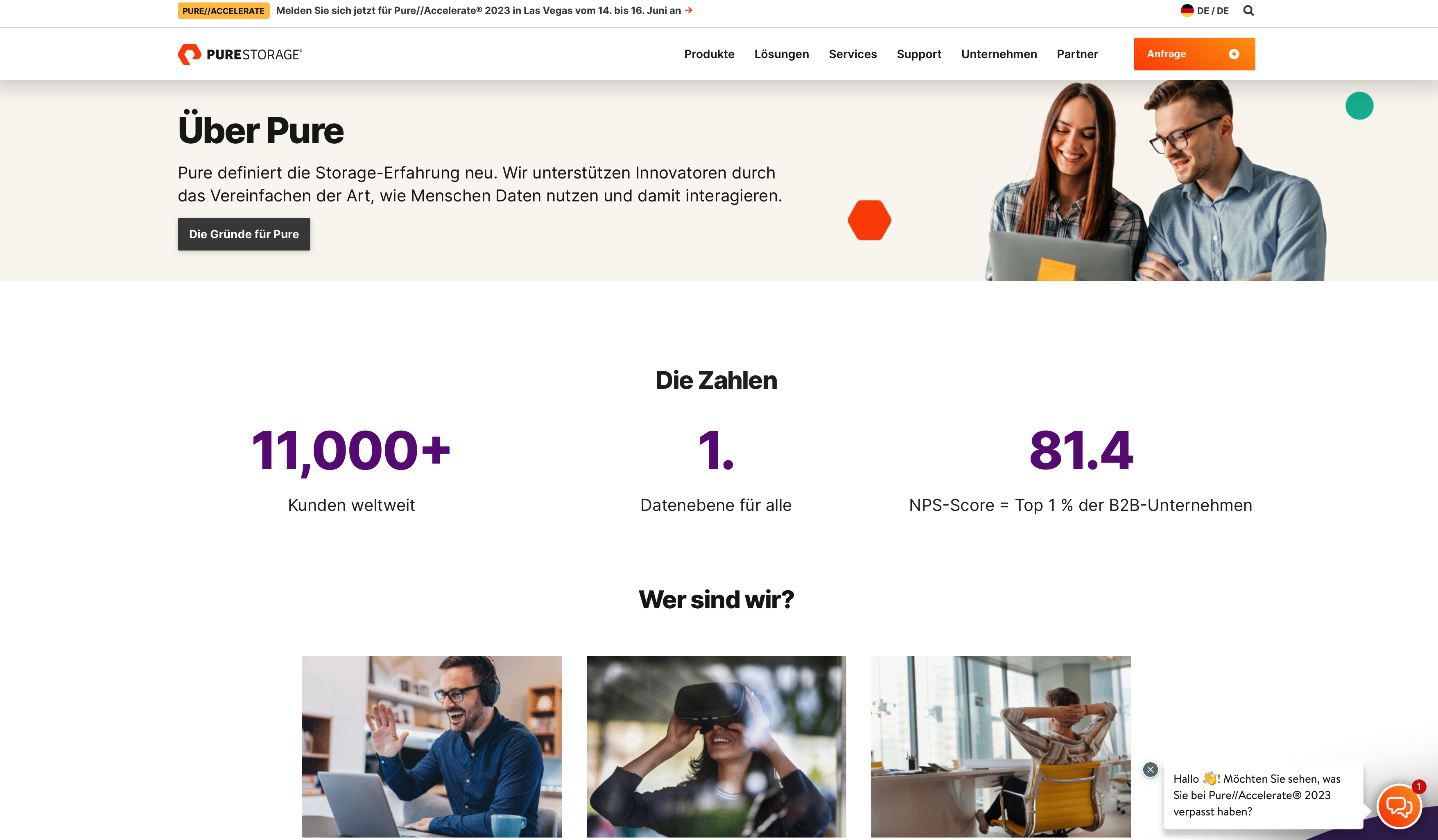 © Screenshot Pure Storage