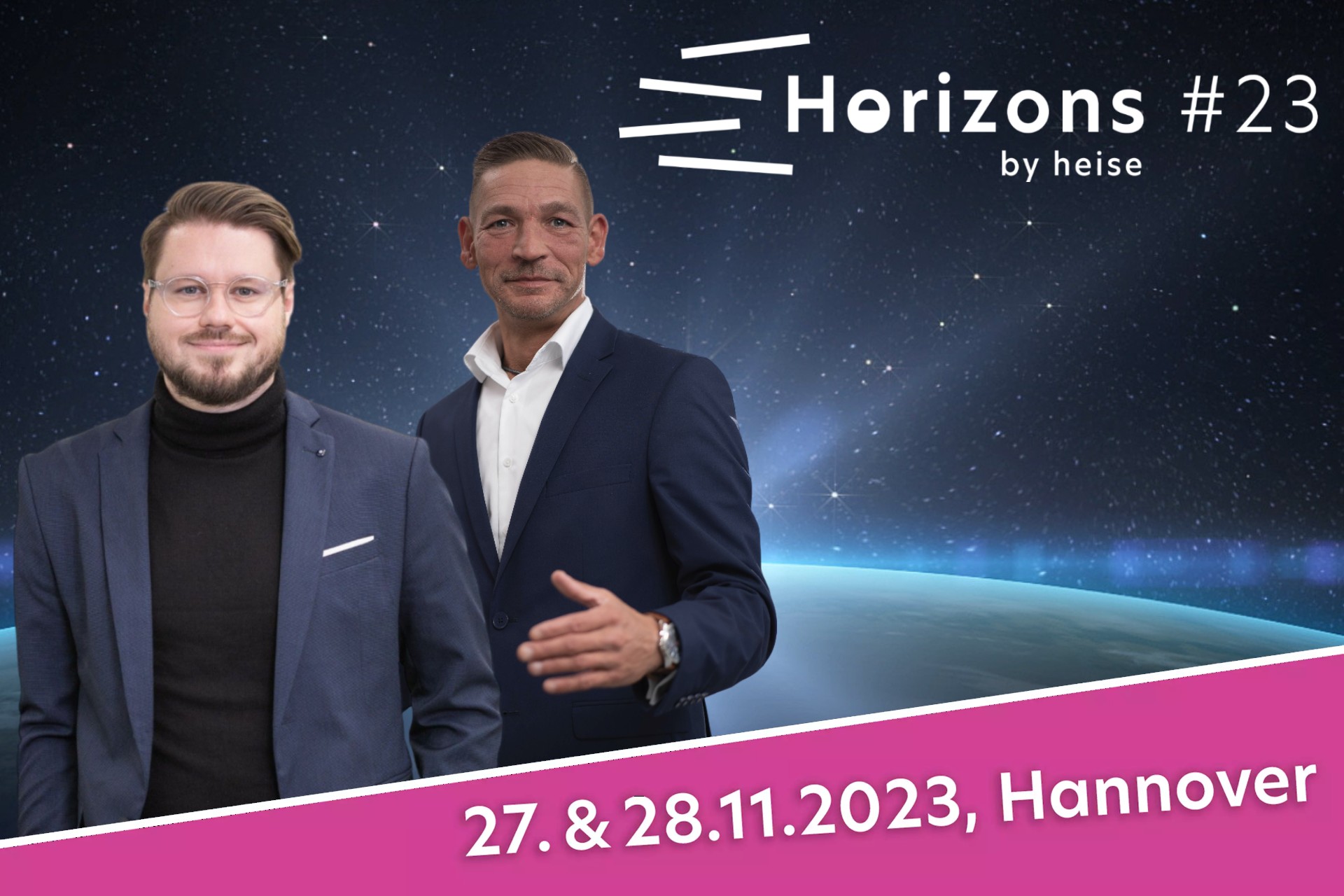 Horizons by heise - Christian Laber und Ron Kneffel liefern Denkanstöße zur Cyber-Sicherheit
