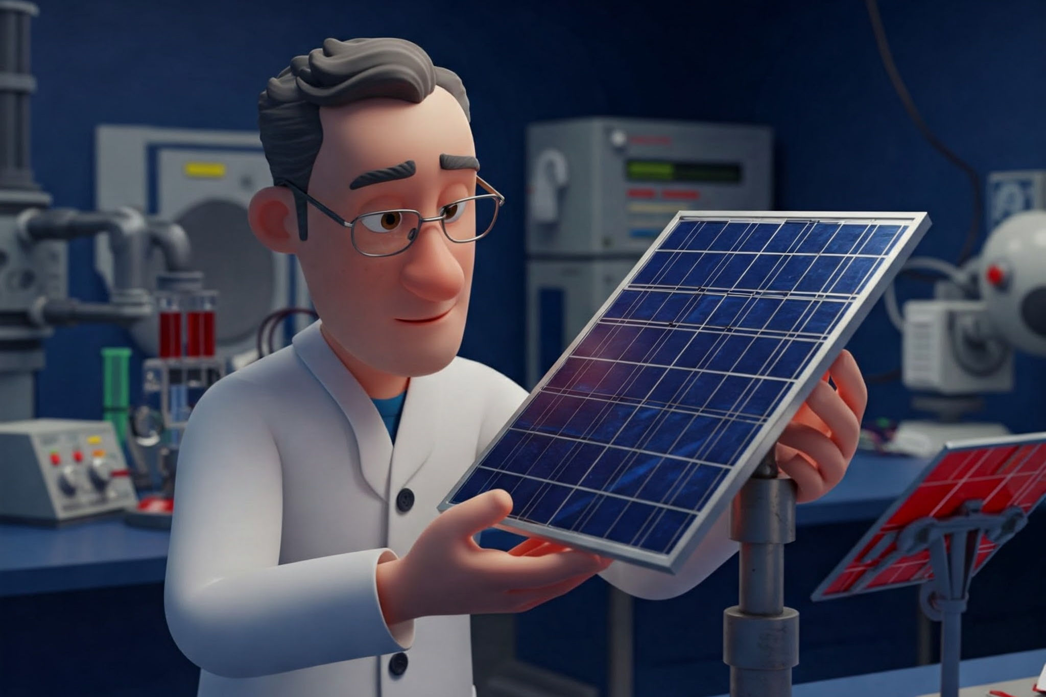 Solarpaneel – (Imagen 3 / stk)
