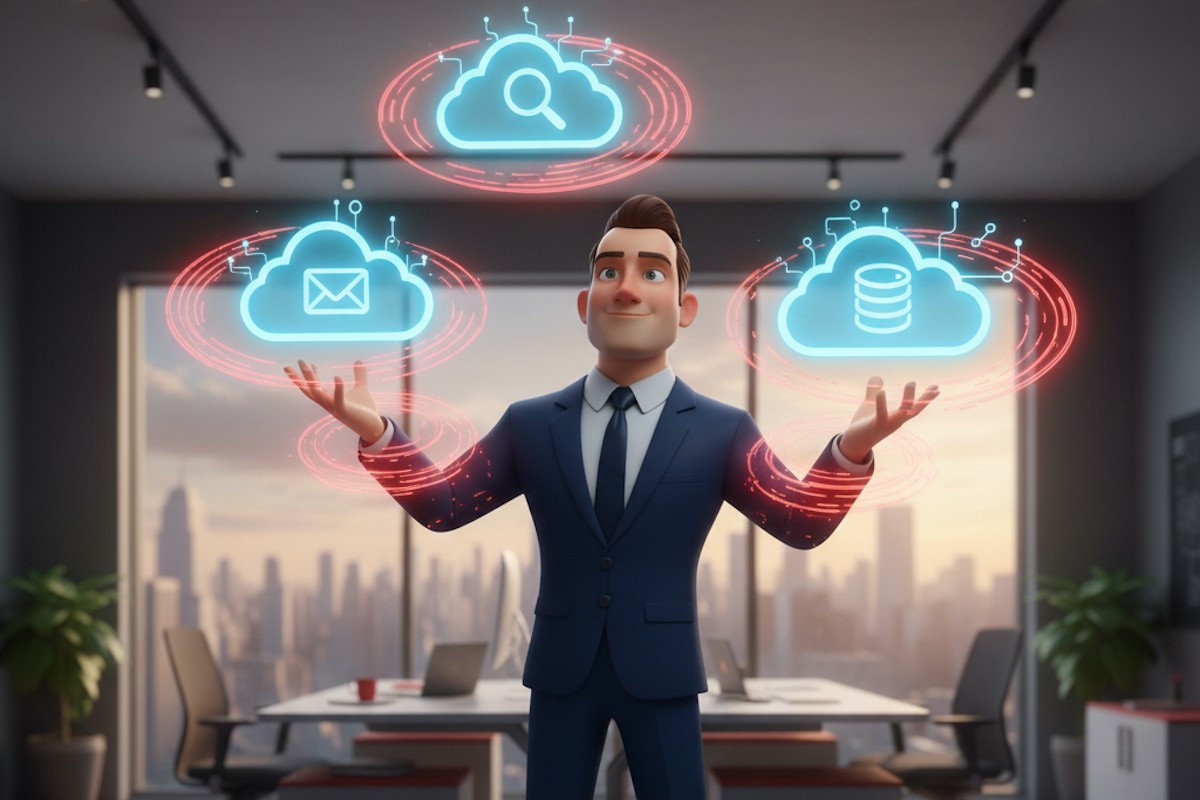 Multi-Cloud-Sicherheit – (Google Gemini / stk)